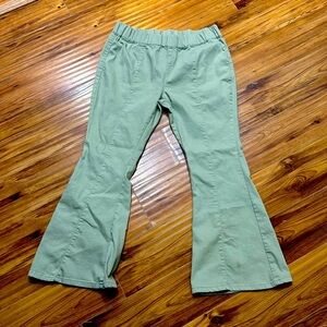Sage Green Bell Bottoms